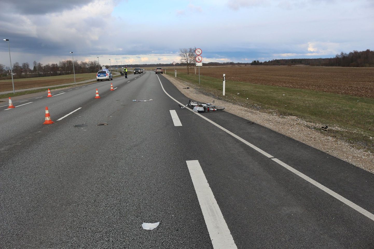 Liiklusõnnetus Tallinna-Narva maanteel.