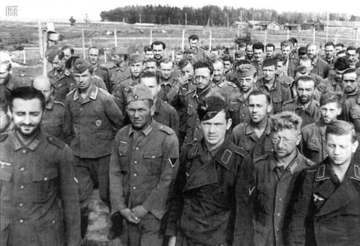 Немецкие военнопленные.