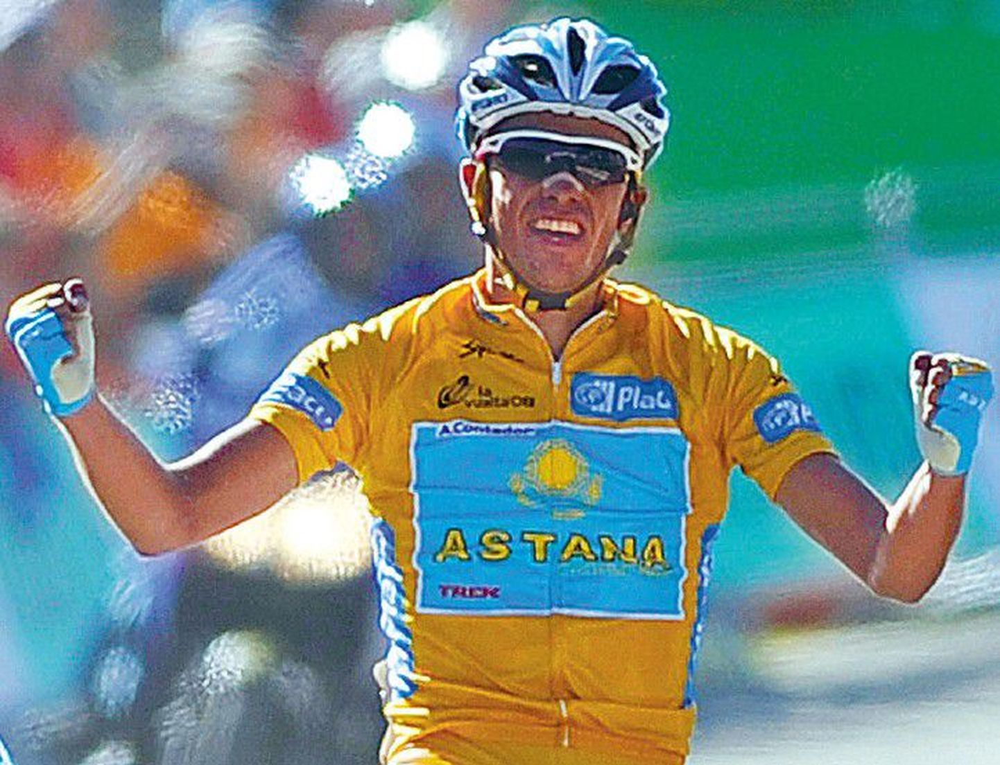 Tänavuse Hispaania Vuelta velotuuri võitnud Alberto Contador tõusis suurmeeste sekka.
