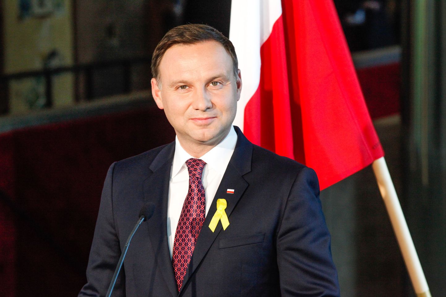 Польский президент Анджей Дуда.