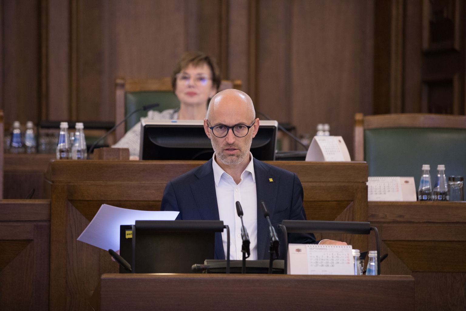 Veselības ministrs Daniels Pavļuts