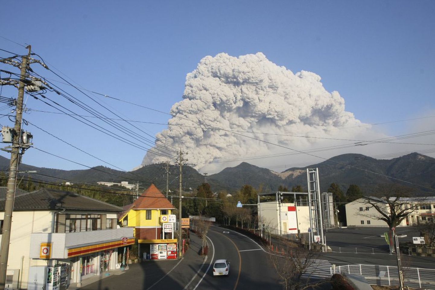 Shinmoedake vulkaan