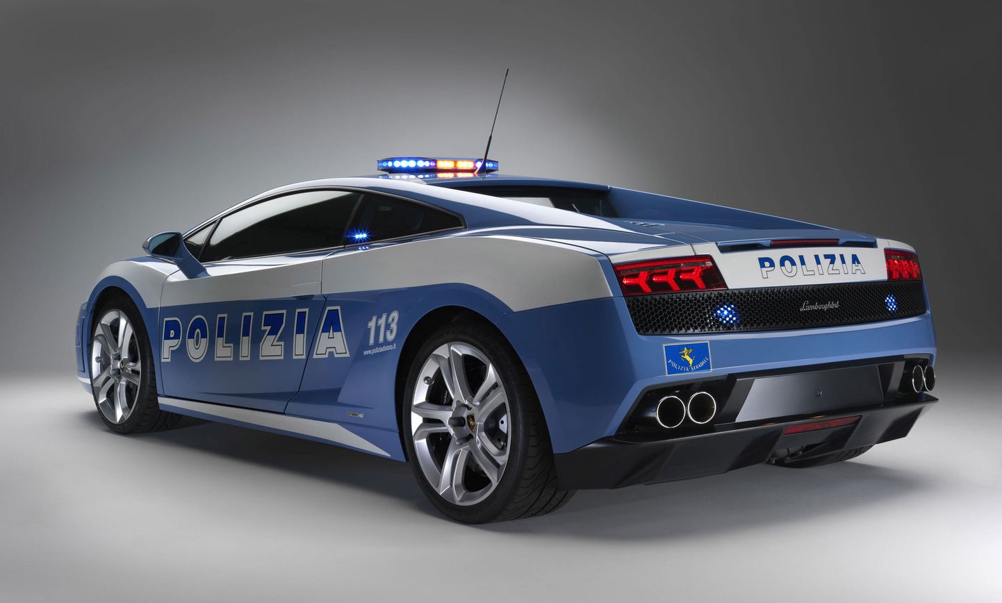 Itaalia politseile kuulunud Lamborghini