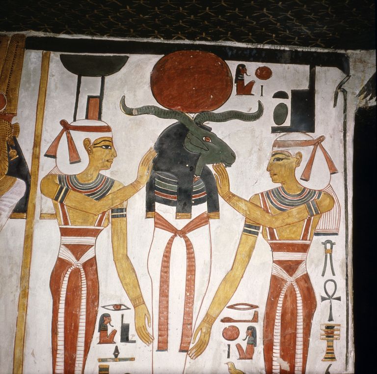 Detail kuninganna Nefertari hauast / Scanpix