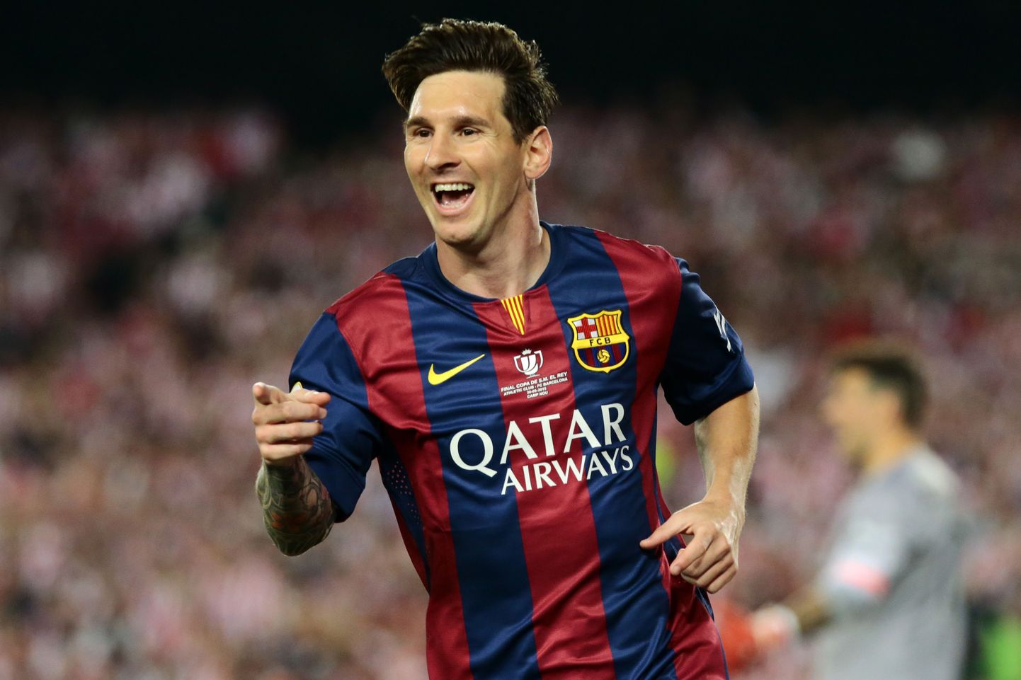 Lionel Messi karikafinaalis Bilbaoga.