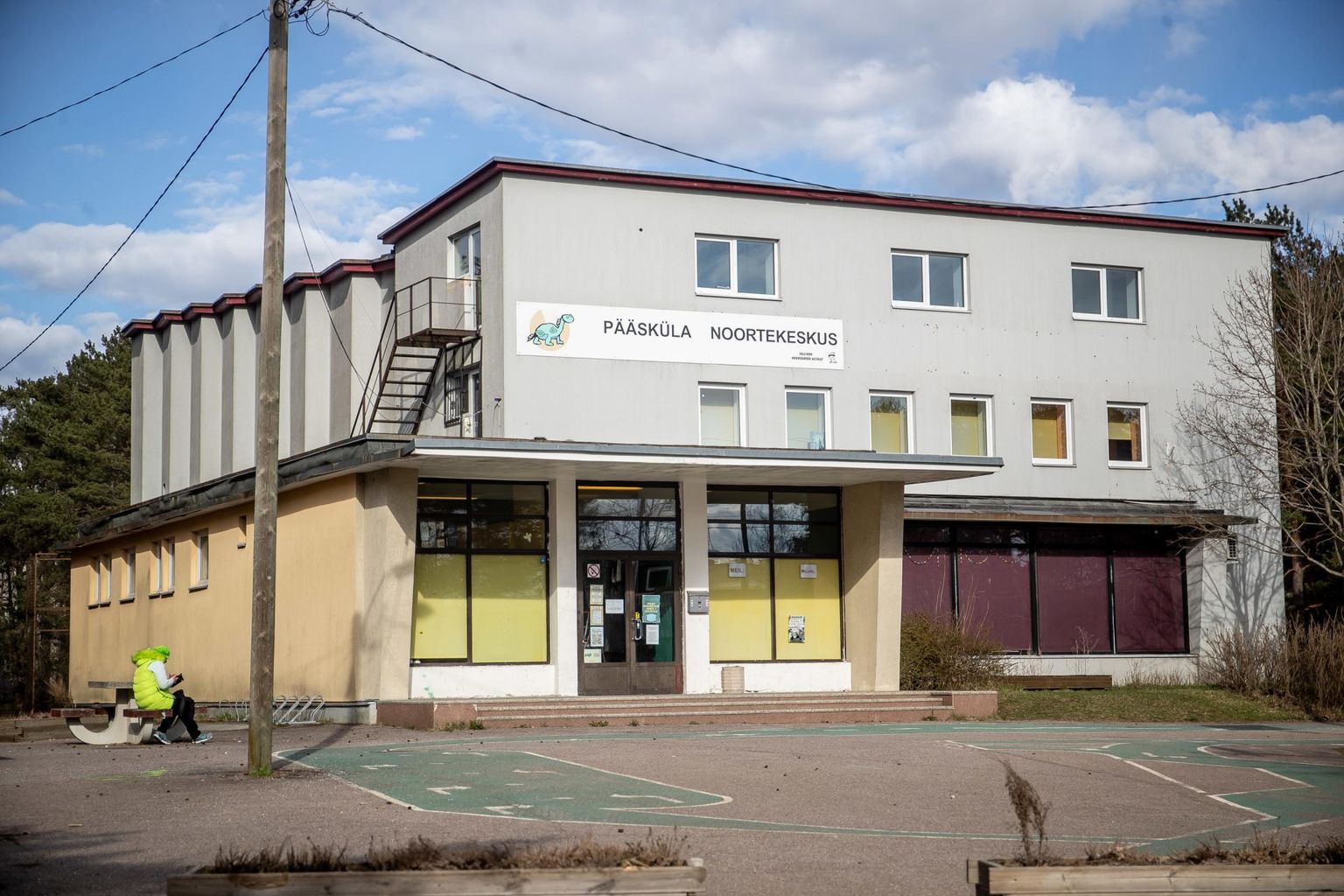 Endine kino Koit Pääskülas, kus on nüüd avatud Pääsküla noortekeskus