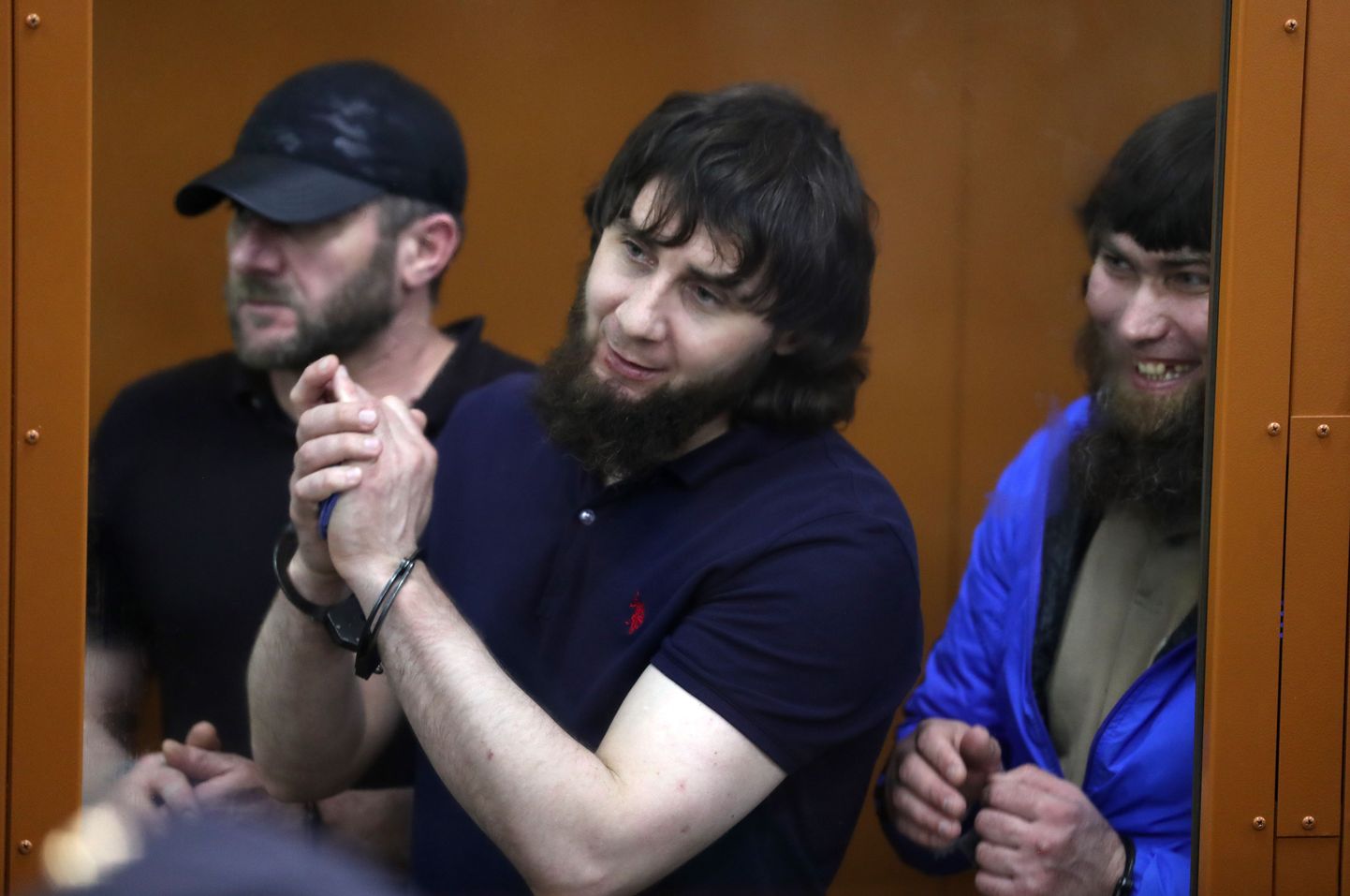 Заур Дадаев после оглашения приговора.