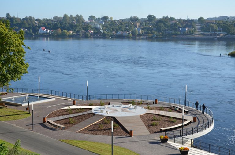 Narva jõepromenaad. Foto: