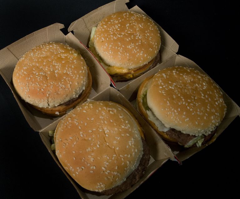 McDonaldsi Big Mac burgerid