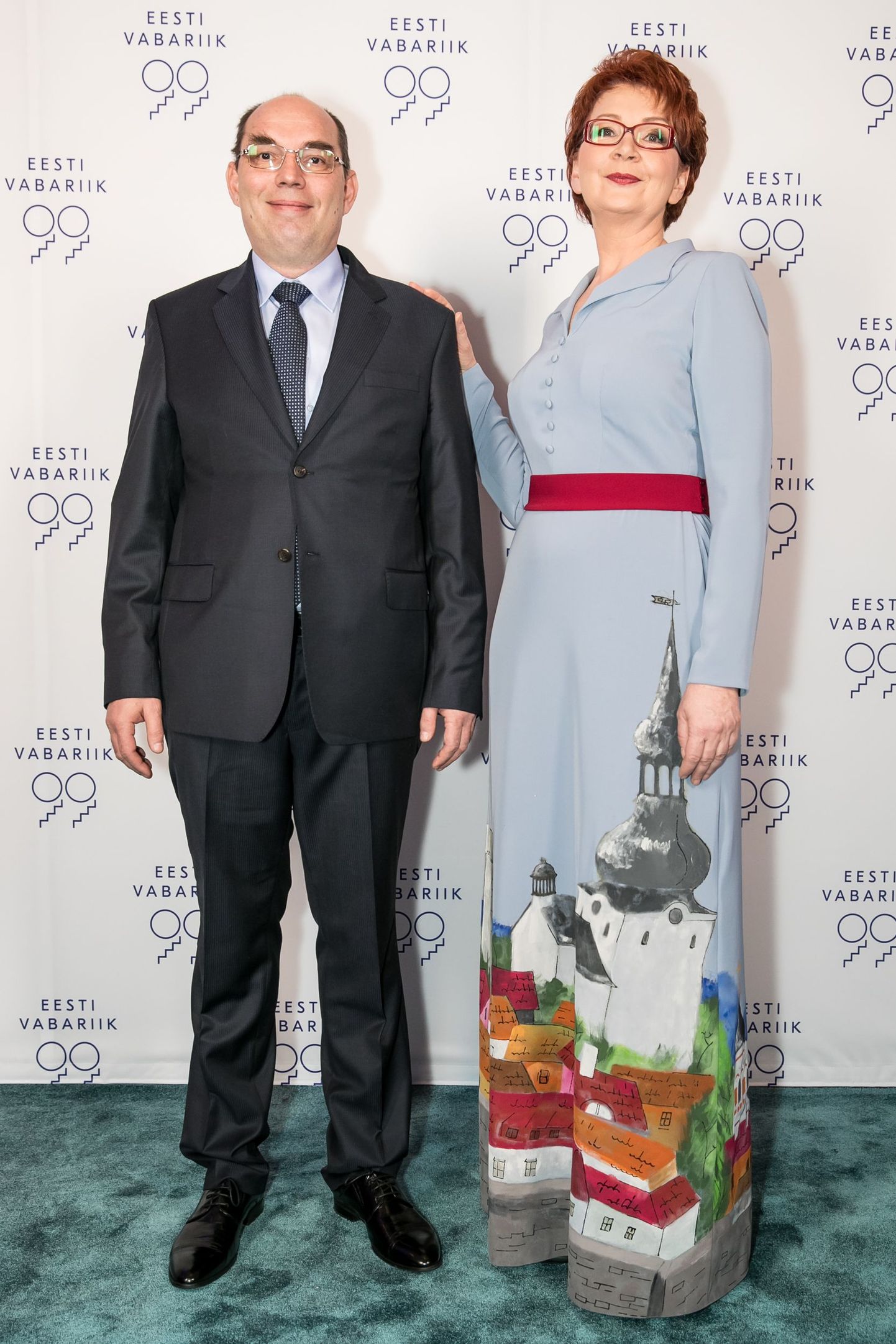 Euroopa Parlamendi liige Yana Toom ja Vladimir Litvinov.