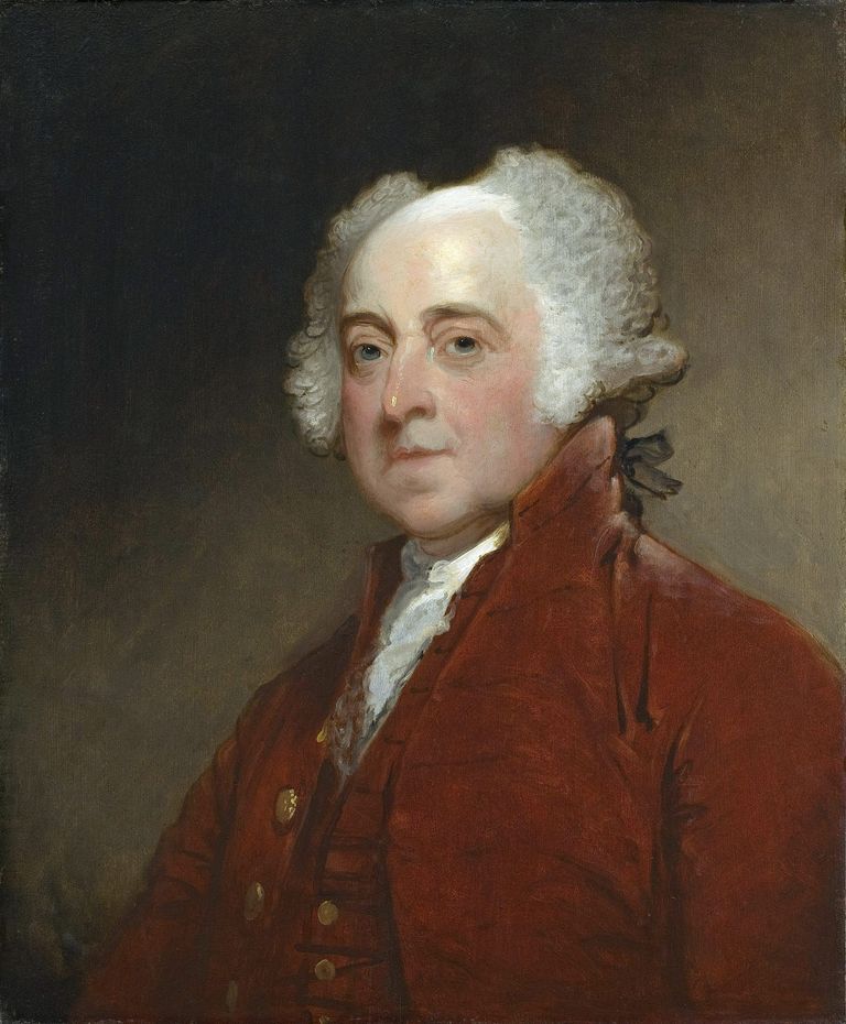 Kunstnik Gilbert Charles Stuarti maal USA teisest presidendist John Adamsist aastast 1821