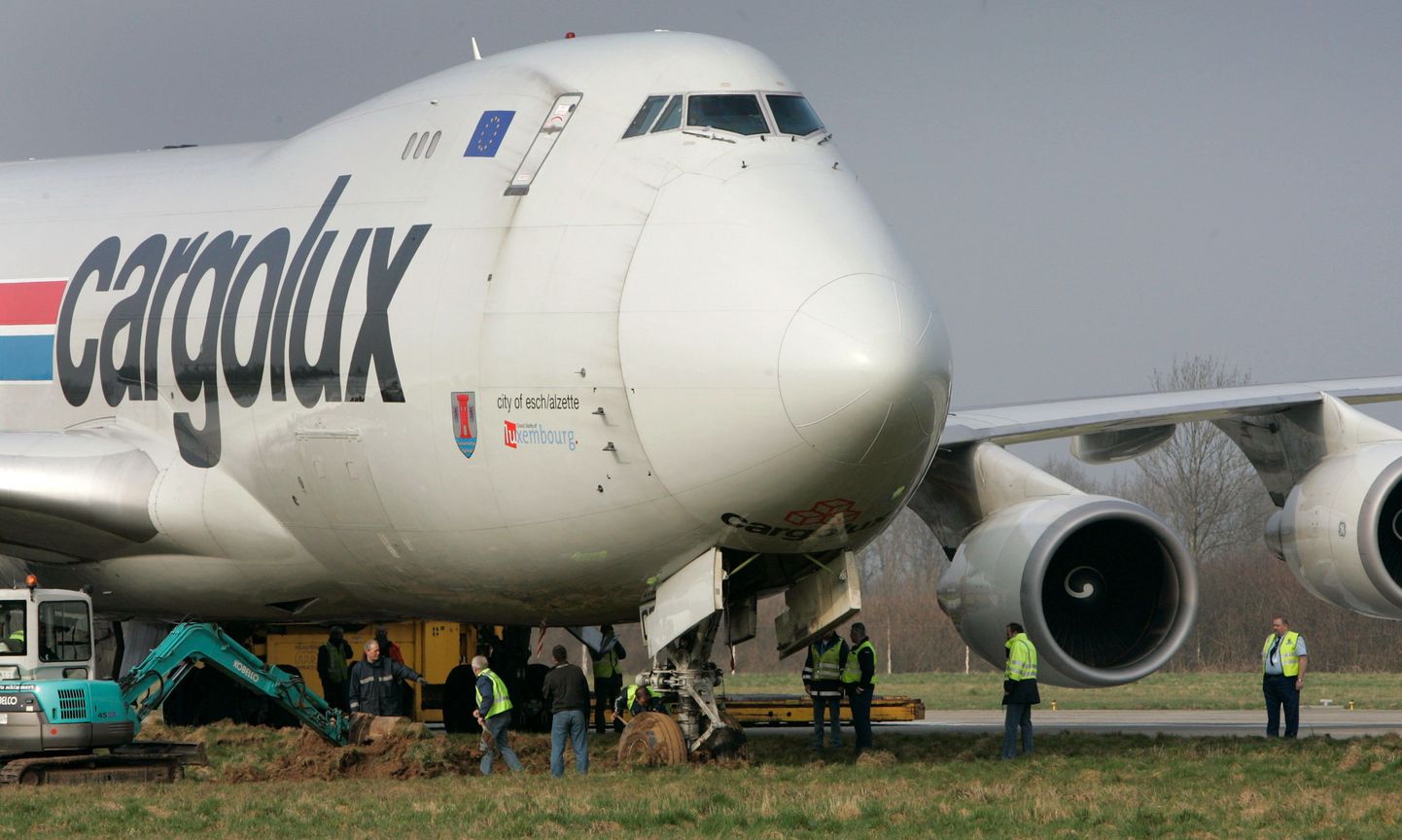 Luksemburgi kaubalennufirma Cargolux Boeing 747