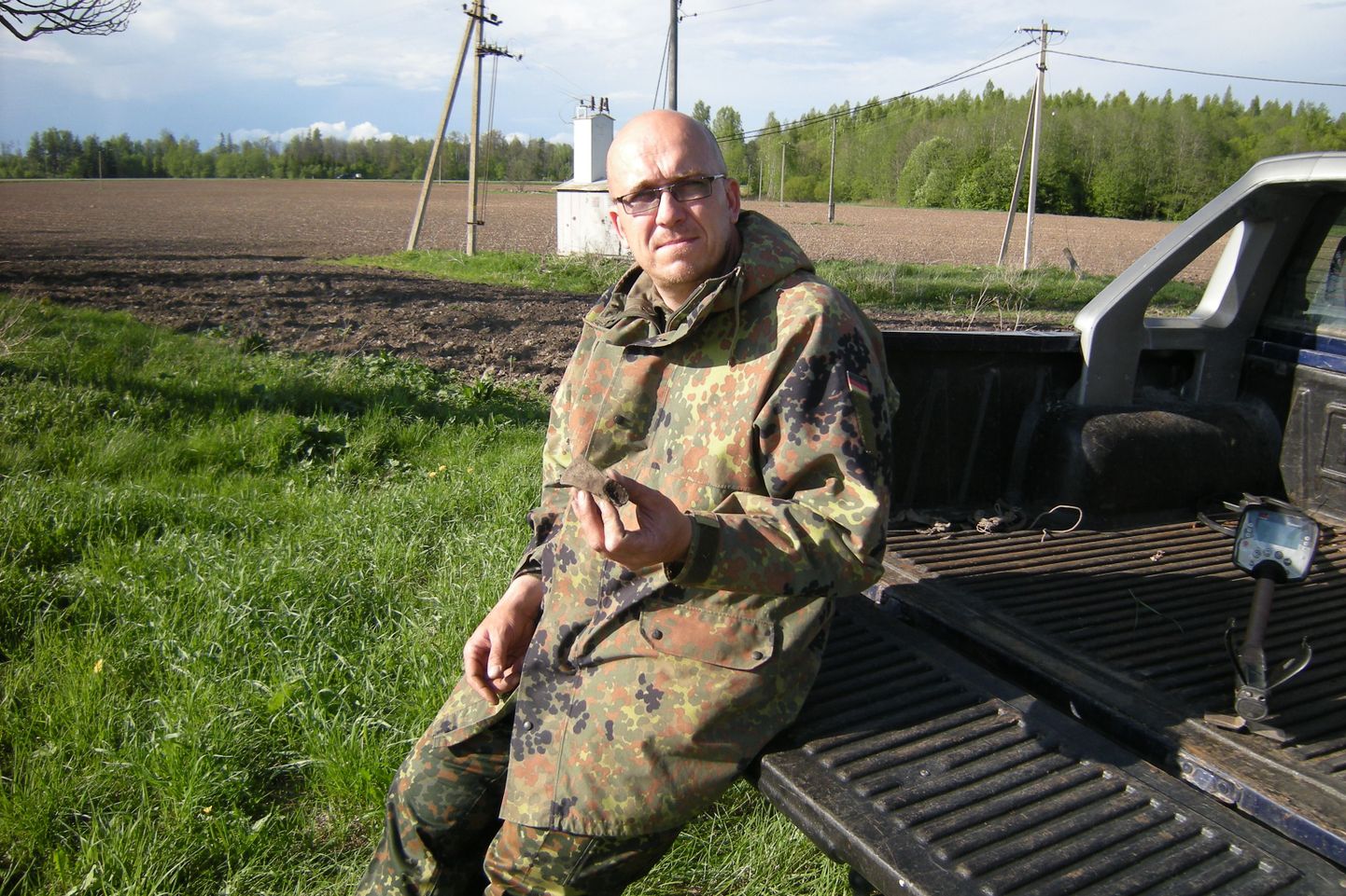 Kirve leidis Eesti Detektoristide Klubi liige Kaarel Tamm Jõgevamaalt Põltsamaa vallast põlluäärselt heinamaalt.