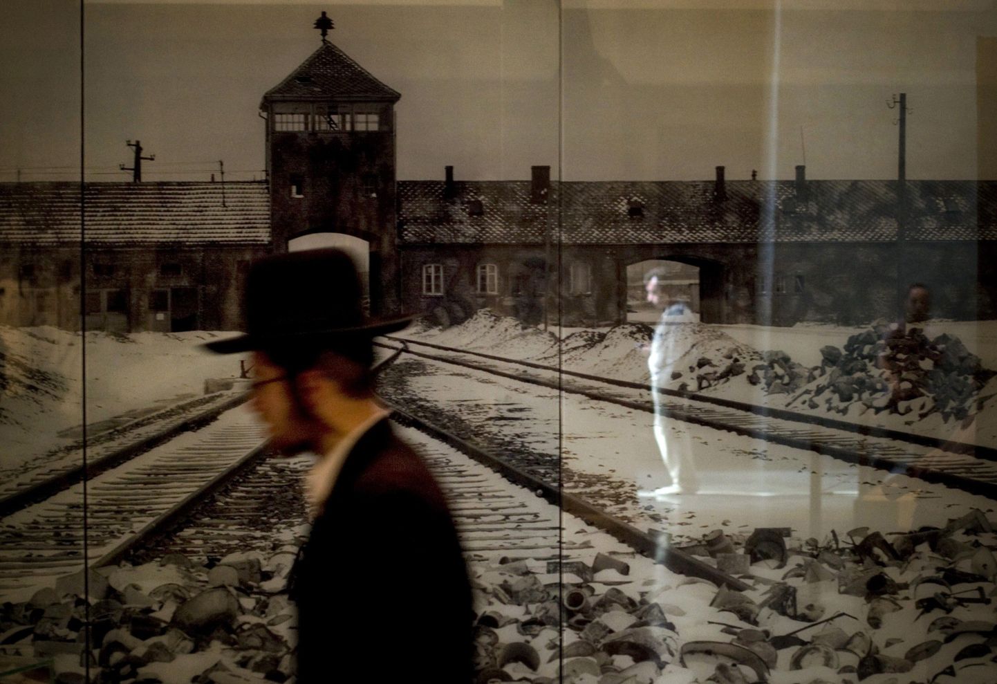 Foto Poolas asuvast Auschwitzi koonduslaagrist