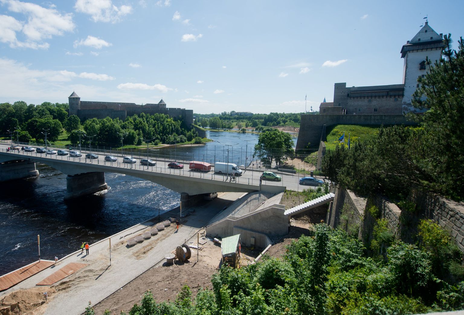 Narva piiripunkt.