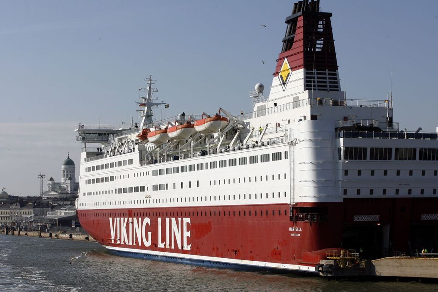 Viking Line'i Mariella Helsingi sadamas..