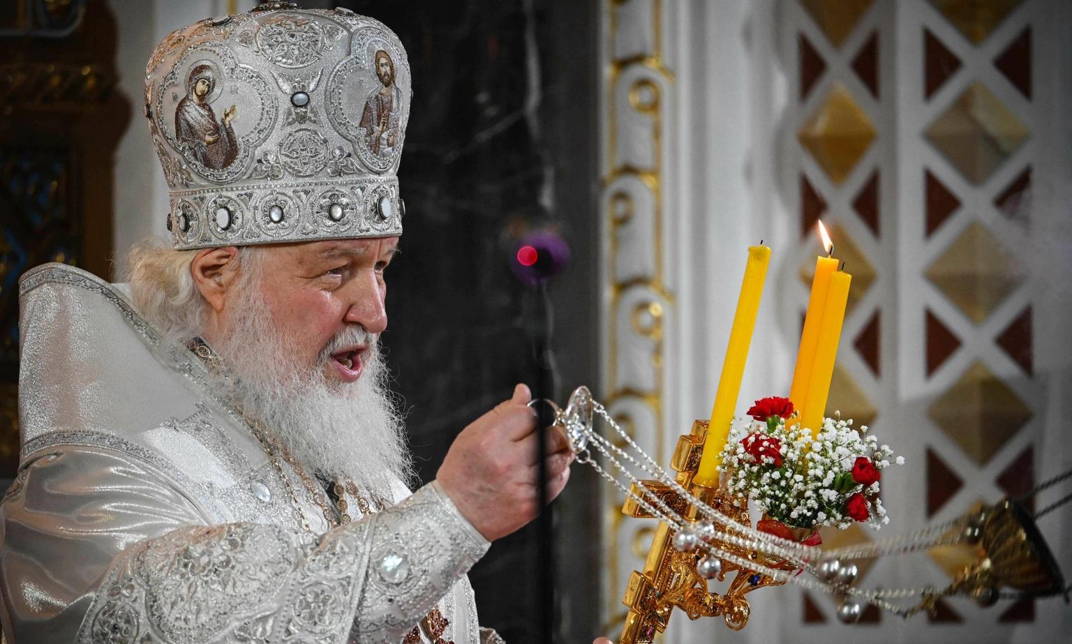 Vene õigeusu kiriku pea patriarh Kirill.