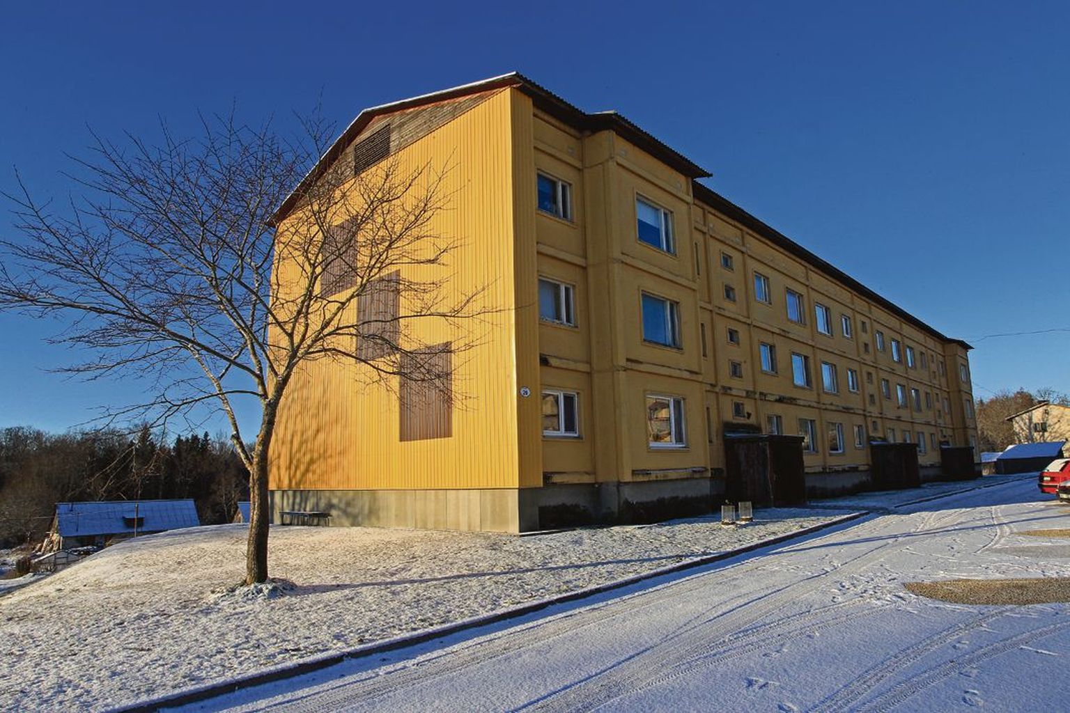 Palamuse vald pani Luual oksjonile selle ja veel kahe kortermaja 46 elamist.