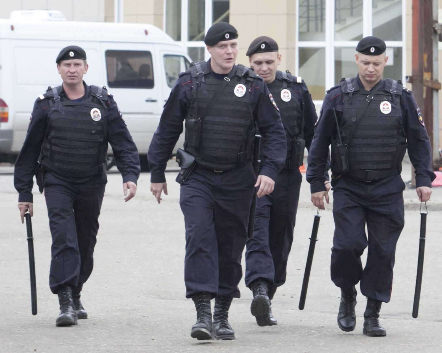 Vene politseinikud.