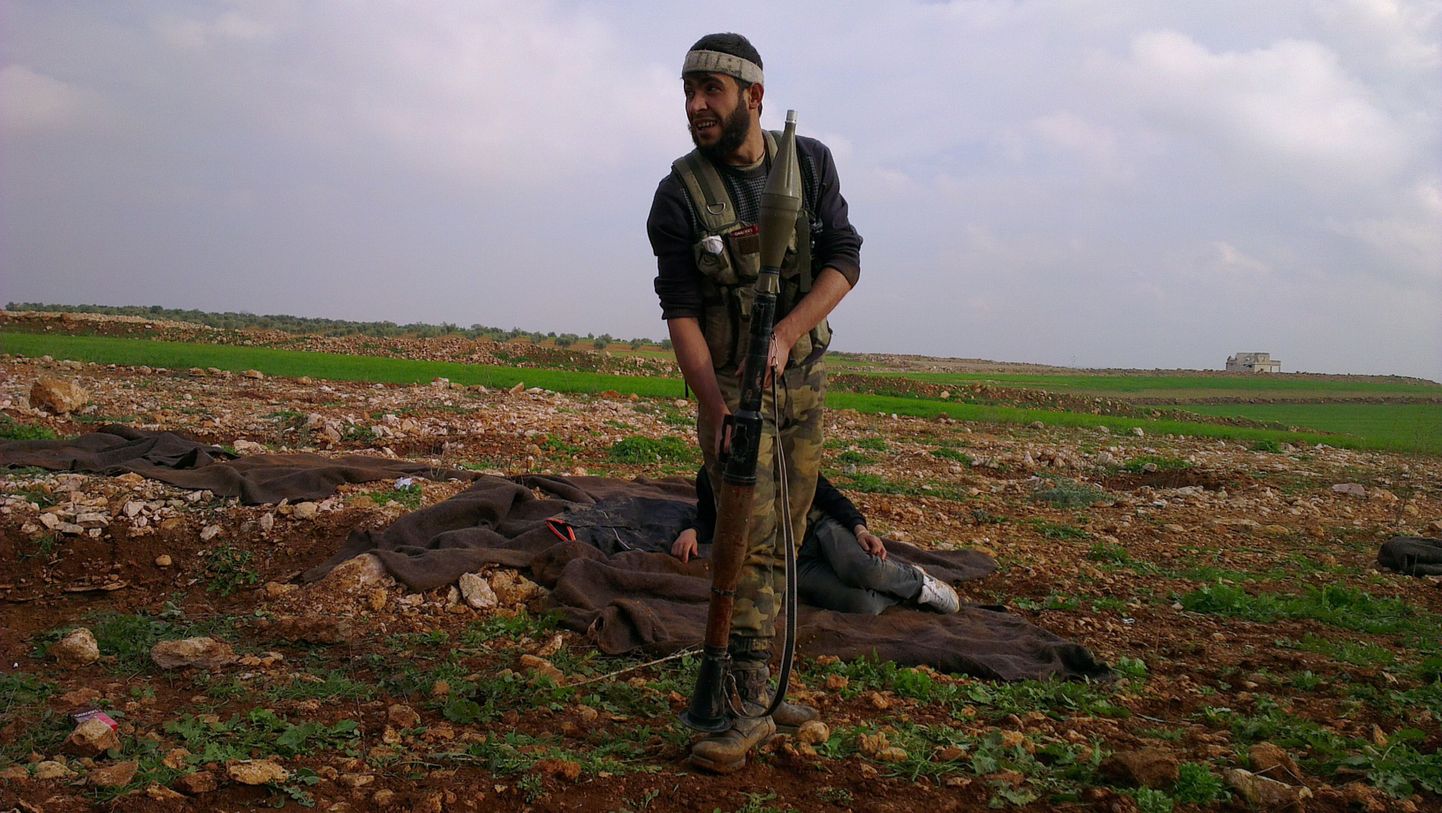 Süüria Vabastusarmee võitlejad.