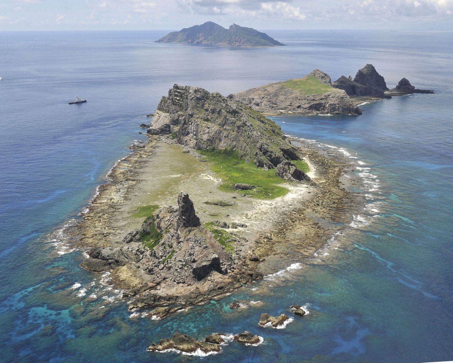 Jaapani hallatavad vaidlusalused Senkaku saared.