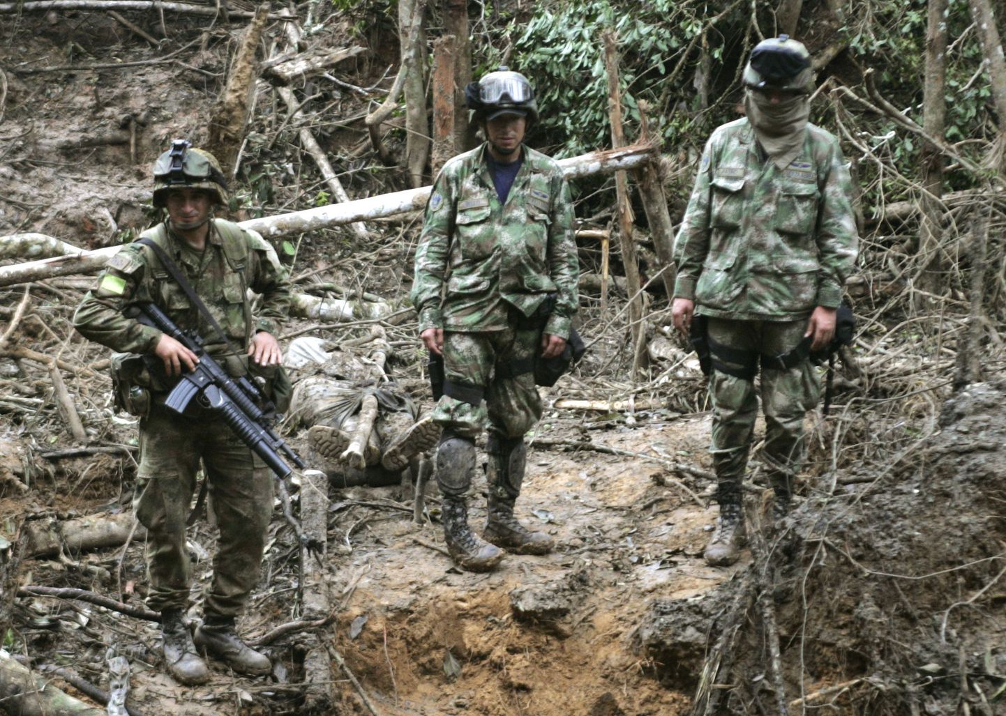 Colombia sõdurid