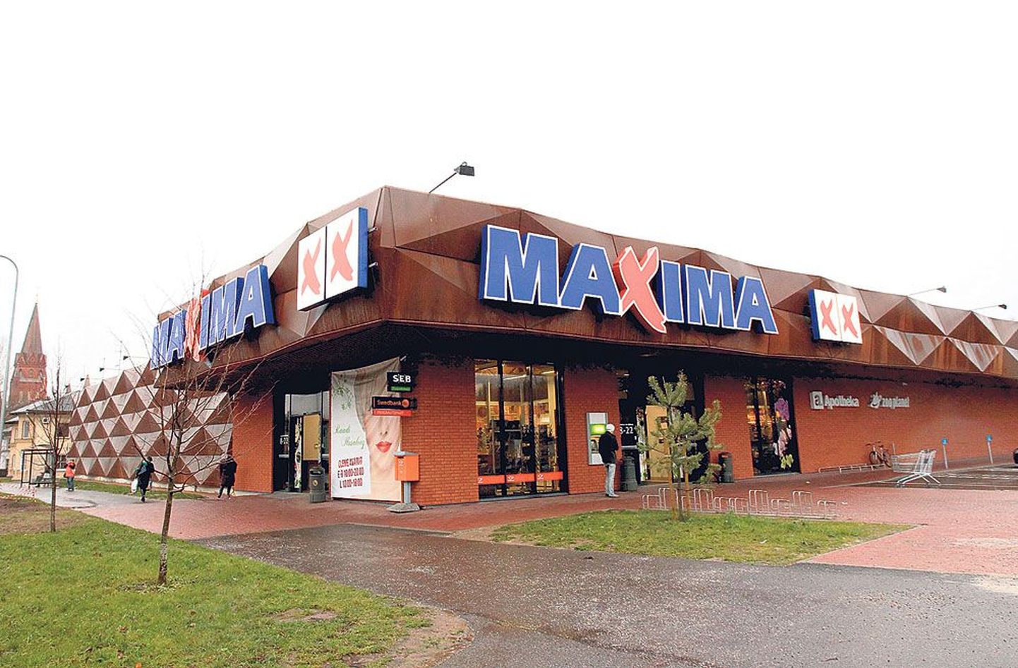 Tartu kõige uuem, 2012. aastal avatud Maxima asub Narva maanteel.