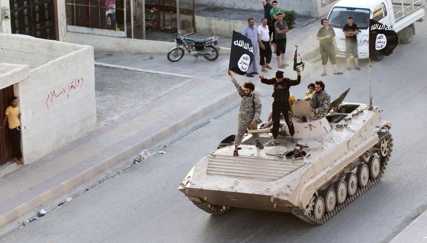 ISISe võitlejad Iraagis.