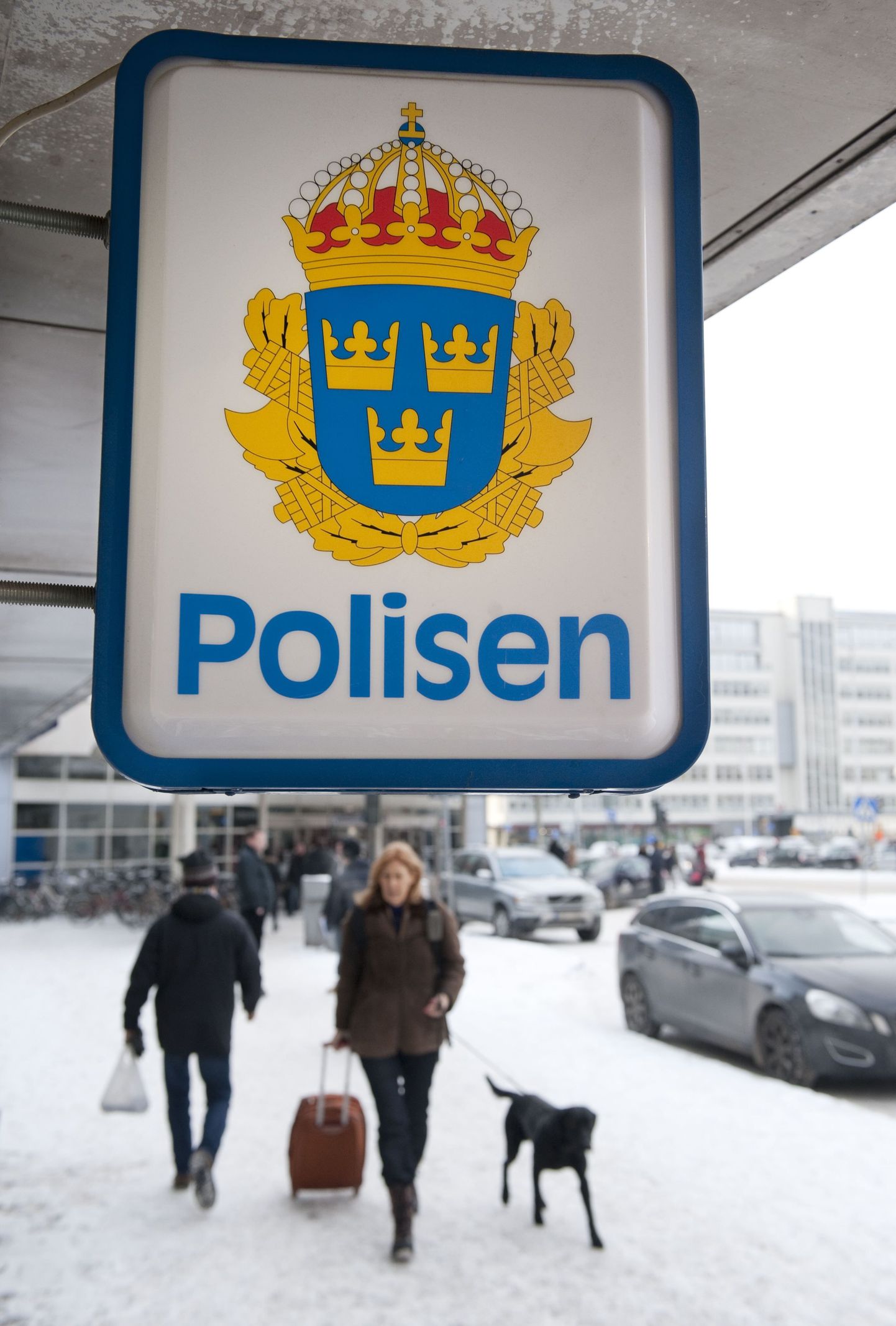 Rootsi politsei tunnusmärk korrakaitsejaoskonnal.