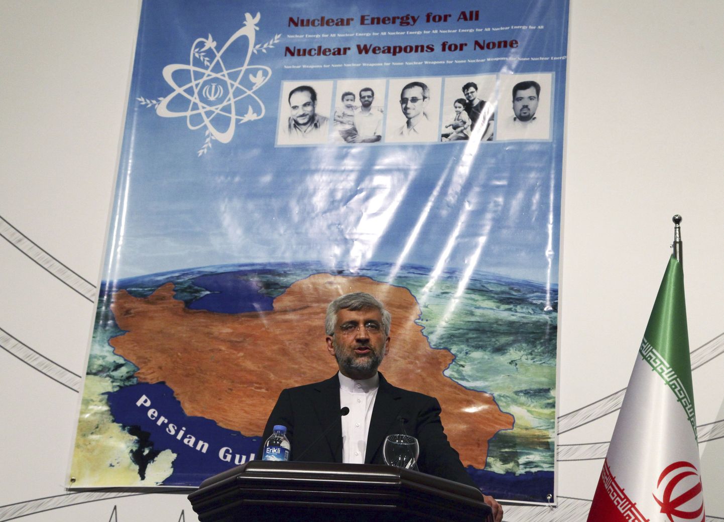 Tuumakõneluste Iraani-poolne pealäbirääkija Saeed Jalili.