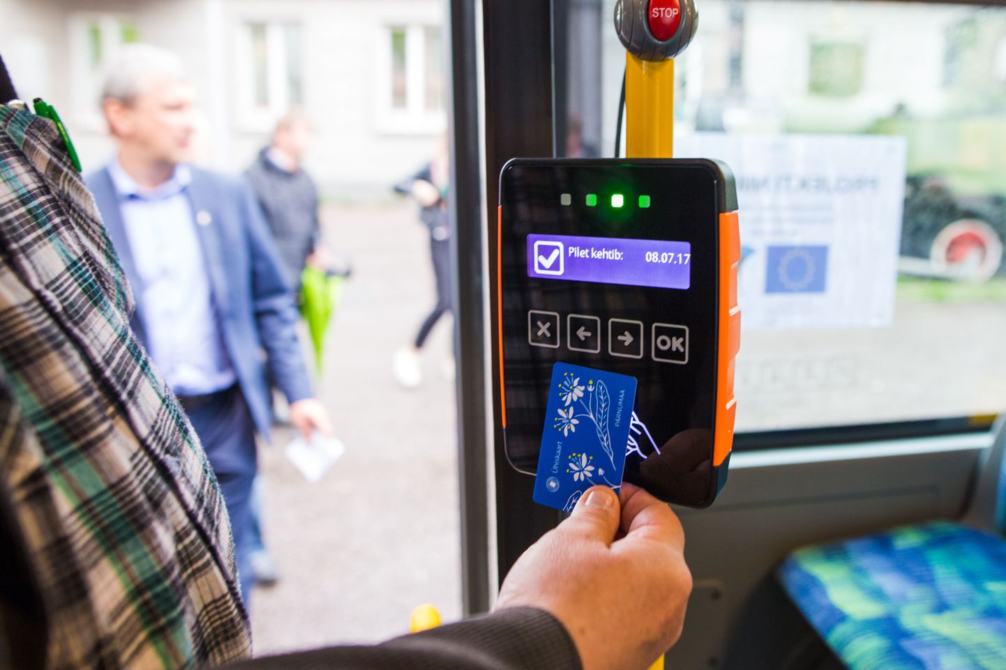 Bussijänesed jäävad tänu ühiskaardi süsteemile palju lihtsamini silma.