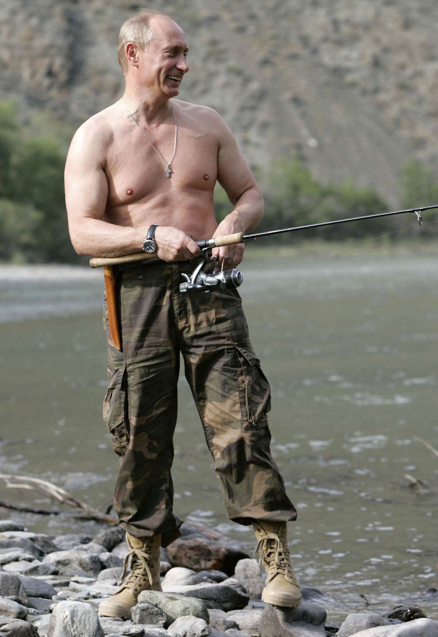 Vladimir Putin kalavetel