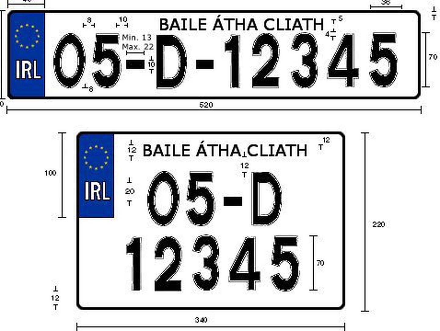 Soomlast üllatas Iirimaa auto registreerimisnumber