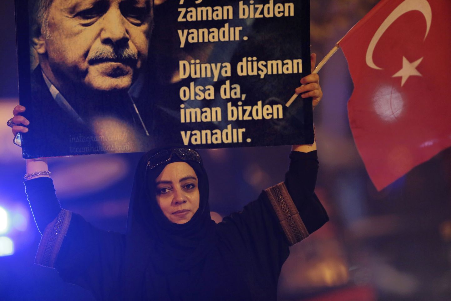 Türgi presidendi Recep Tayyip Erdogani toetaja