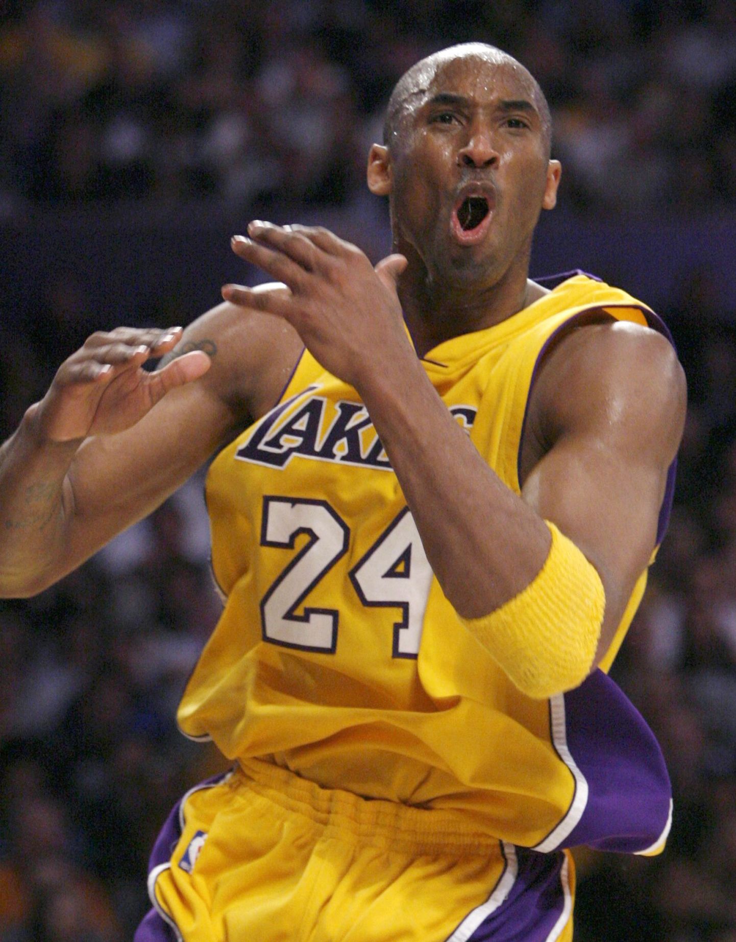 NBA tähtmängija Los Angeles Lakersi Kobe Bryant