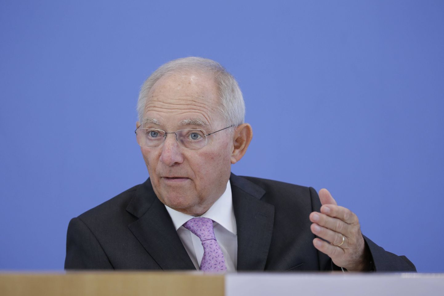 Saksa rahandusminister Wolfgang Schäuble