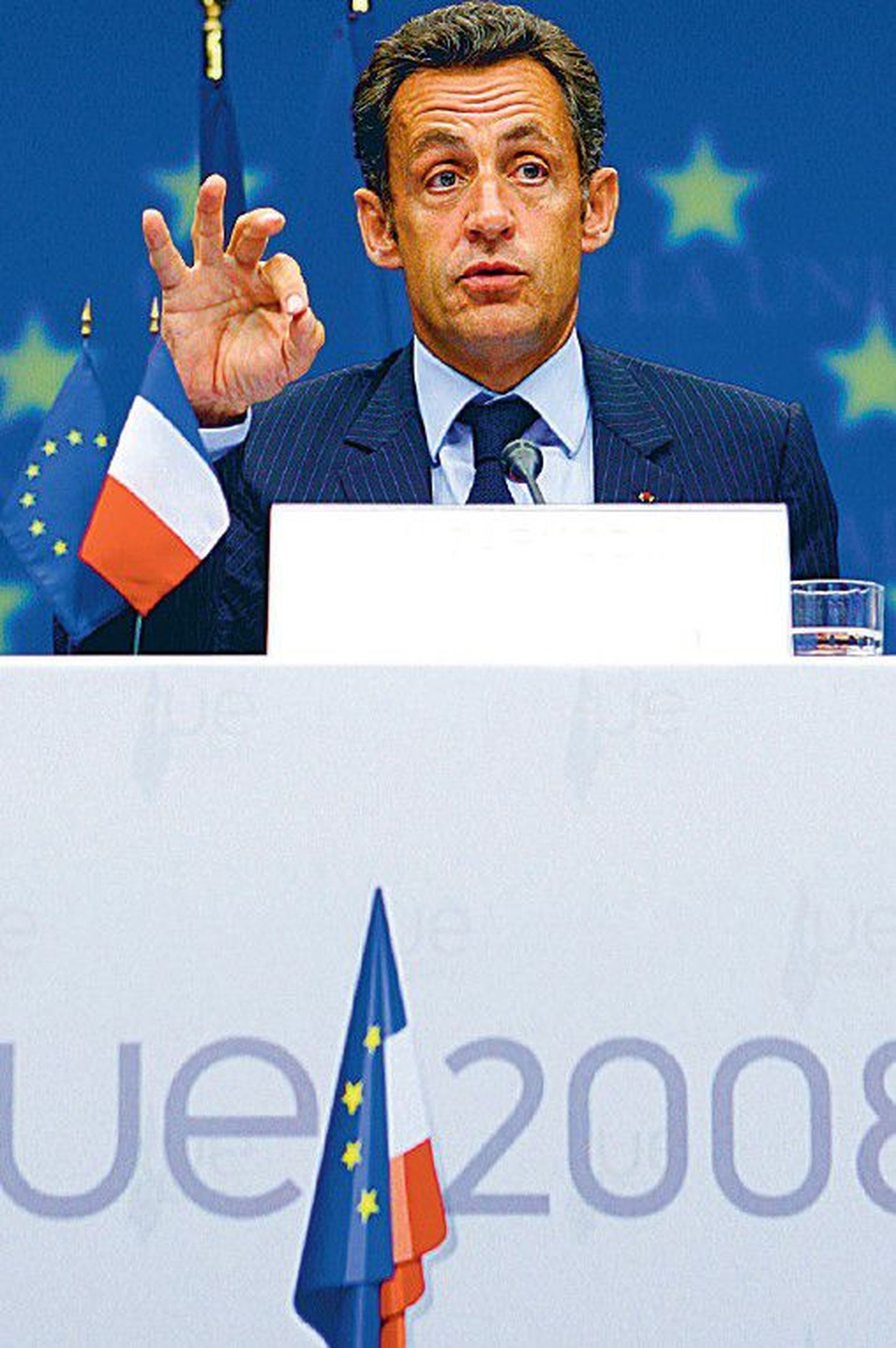 Президент Франции Николя Саркози.