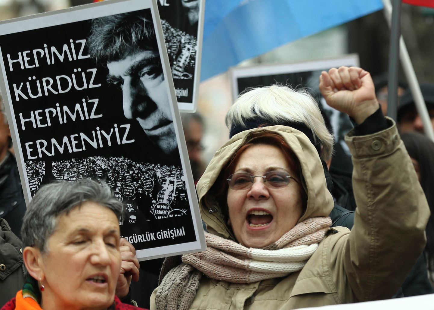 Protestijad Ankaras.
