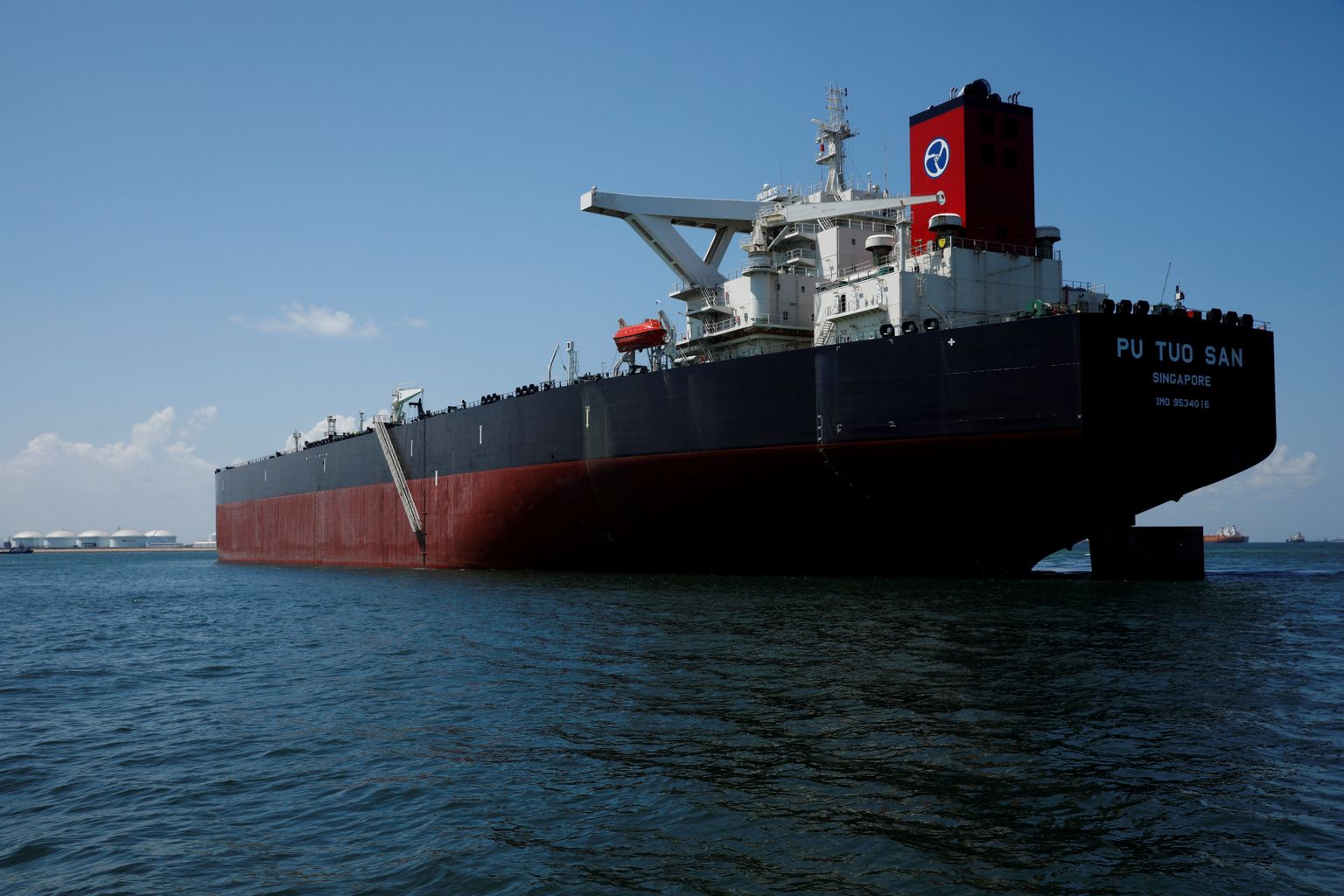VLCC klassi kuuluv hiiglaslik supertanker.