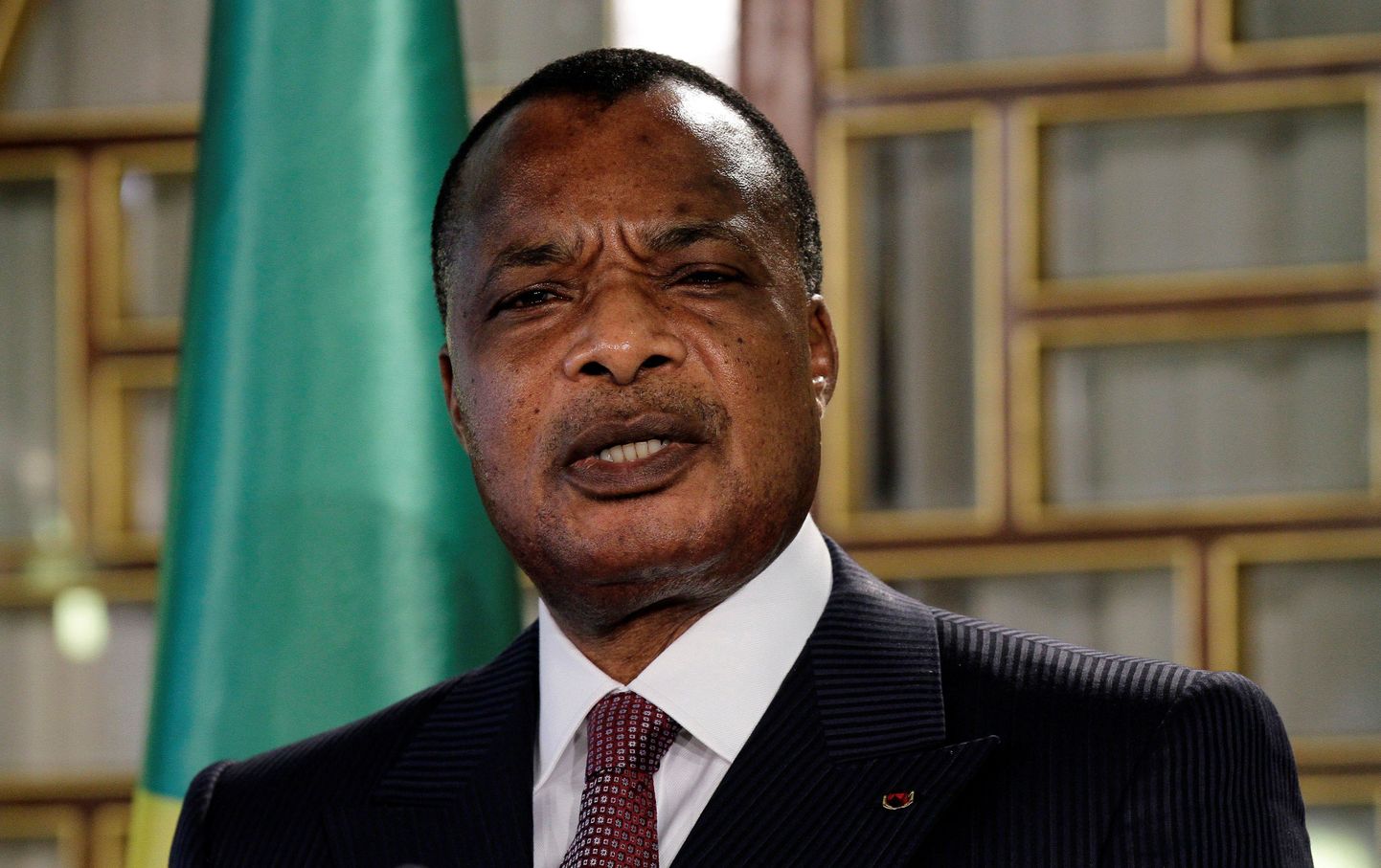 Kongo president Denis Sassou Nguesso.