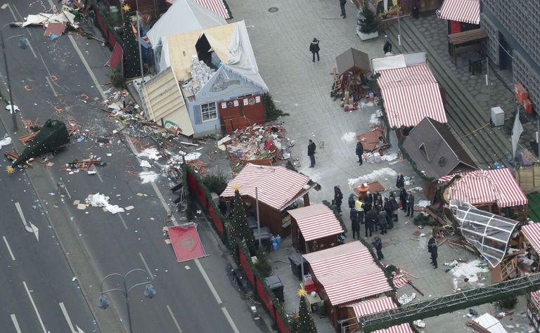 Berliini jõuluturg pärast rünnakut / MARKUS SCHREIBER/AP/SCANPIX