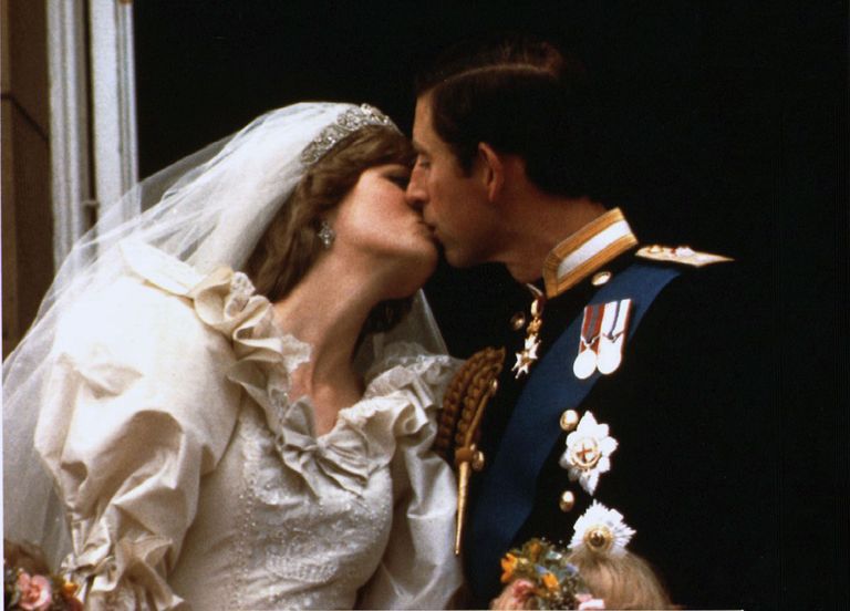 Printsess Diana ja prints Charles oma pulmapäeval