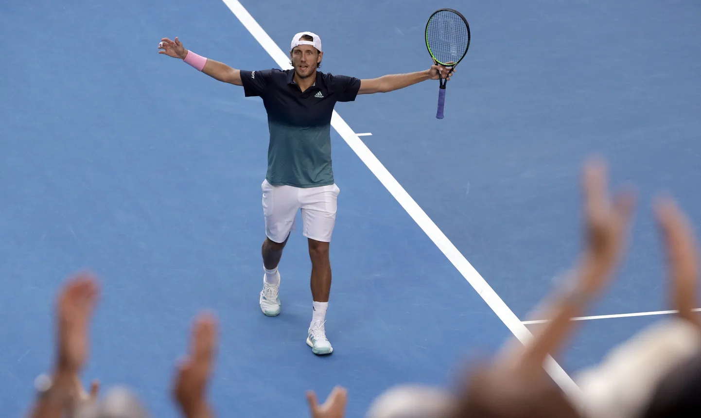 Lucas Pouille on Austraalia lahtiste suurim üllatusnimi.