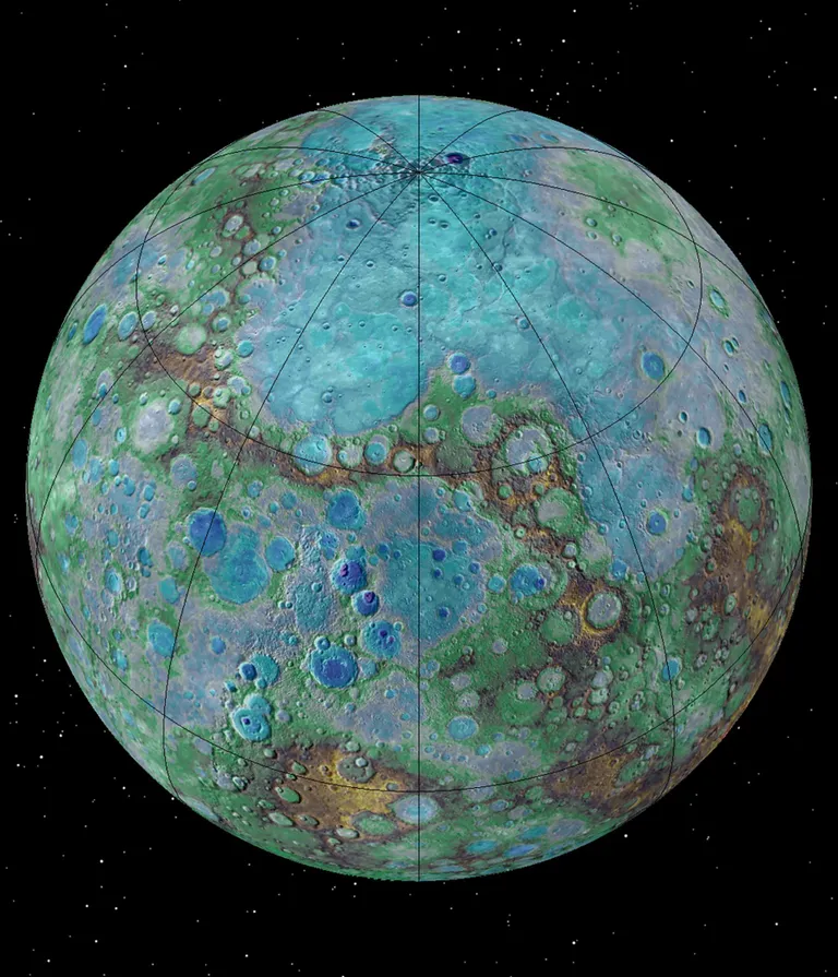 NASA satelliidi 2016. aasta pilt Merkuuri pinnast. Foto: NASA/AFP/Scanpix