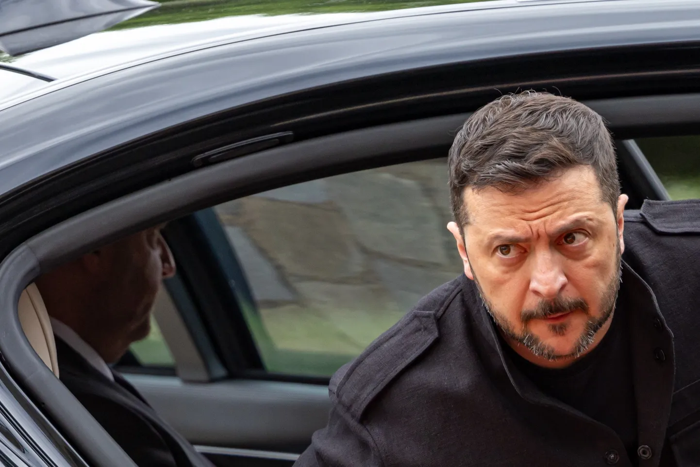 Ukraina President Volodõmõr Zelenskõi Prahas.