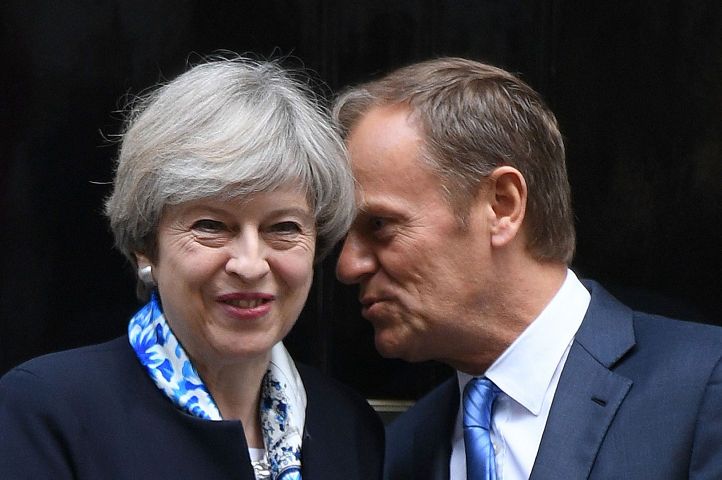 Suurbritannia peaminister Theresa May ja Euroopa Ülemkogu alaline eesistuja Donald Tusk.