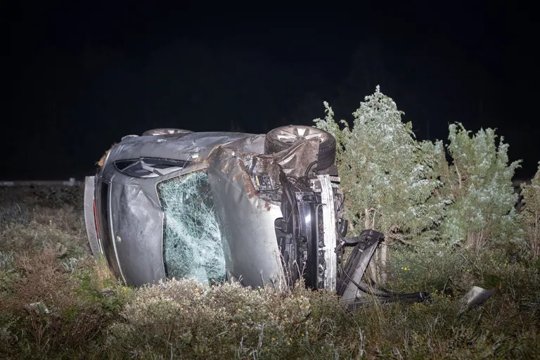 Raske avarii Türisalu panga parkimisplatsi kõrval.