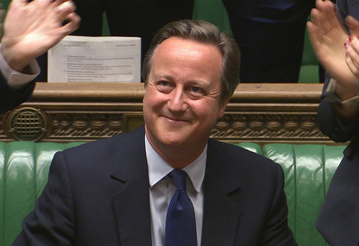 Suurbritannia peaminister David Cameron  viimast päeva ametis.