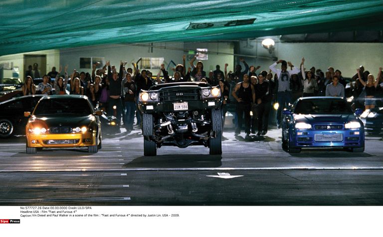 Vin Diesel ja Paul Walker filmis «Fast and Furious 4»