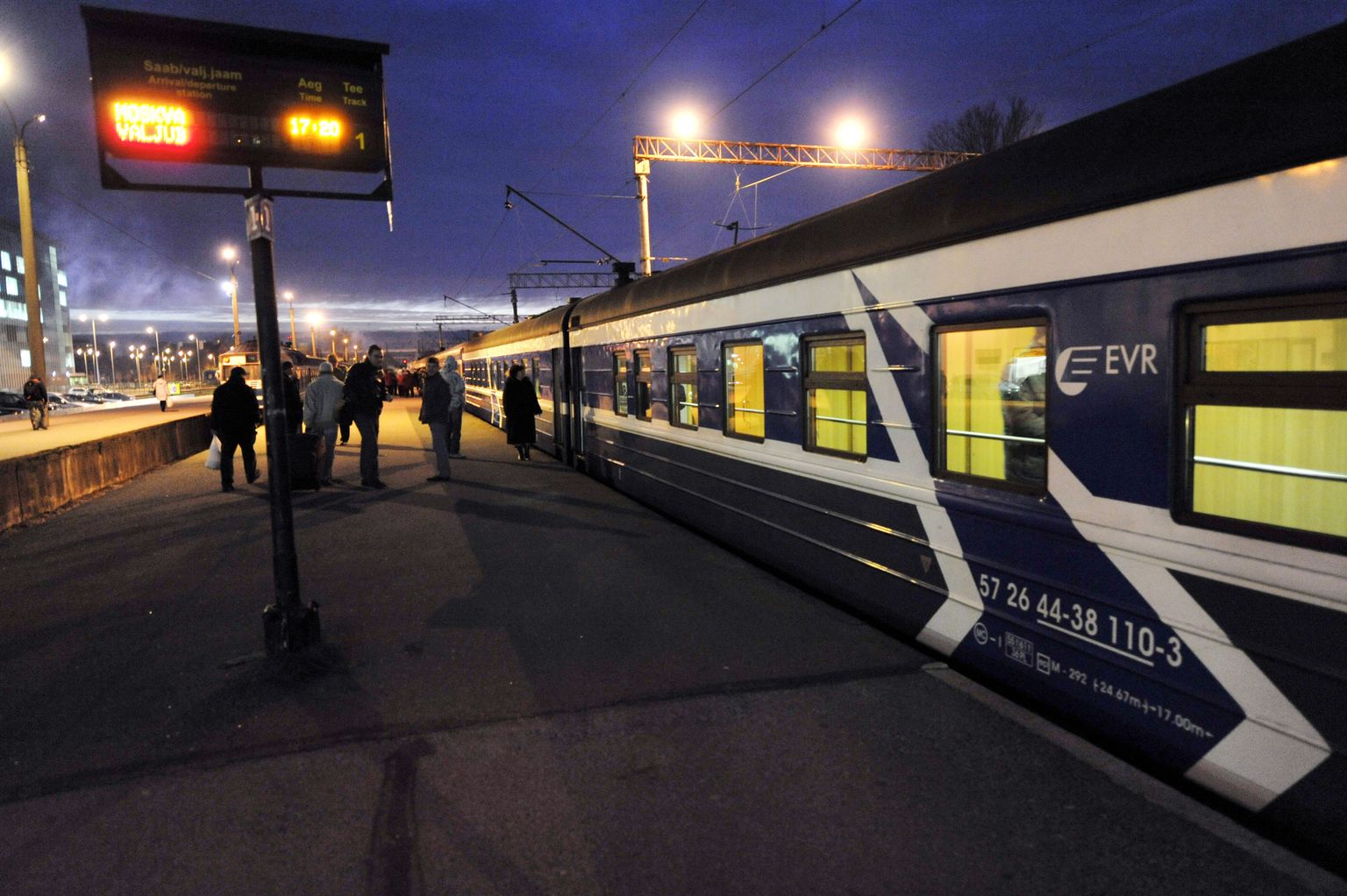 Tallinn-Moskva rong.
